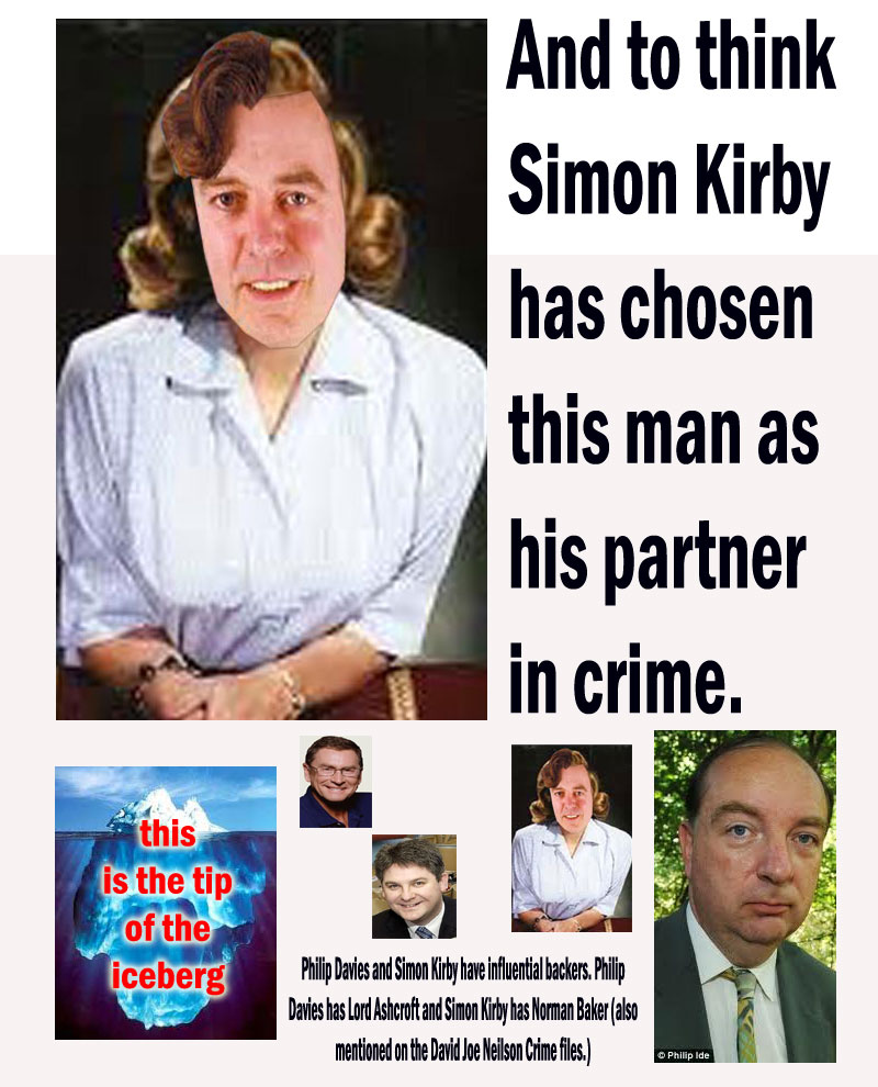 And to think Simon Kirby has chosen this man as his partner in crime.